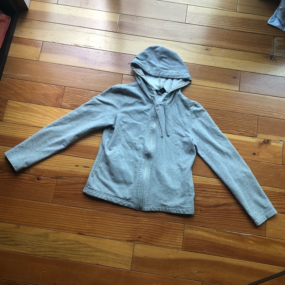 Gap grey zip hoodie - Picture 1 of 5
